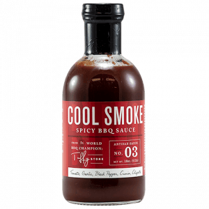 Tuffy Stone Cool Smoke Spicy BBQ Sauce - 18 oz.