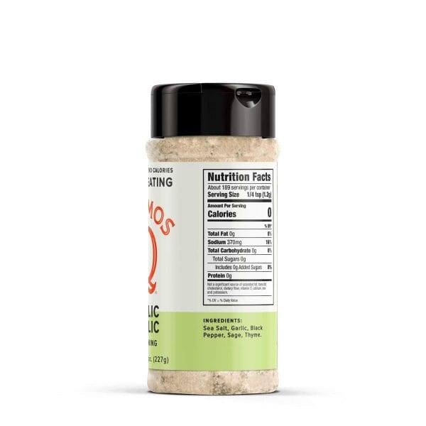 Kosmos Q Garlic Garlic Seasoning Clean Eating Seasoning 8.0oz. - Image 2