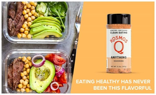 Kosmos Q Anything Seasoning Clean Eating Seasoning 5.2 oz. - Image 5