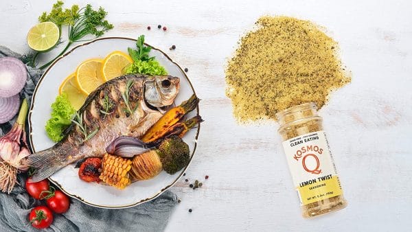 Kosmos Q Lemon Twist - Clean Eating Seasoning (5.3 oz) - Image 3