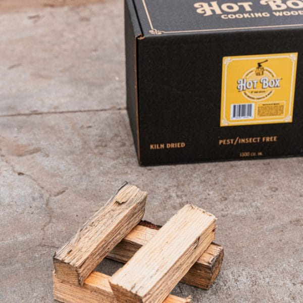 8" Box of Premium Oak Pizza Oven Cut Wood Splits - Image 2