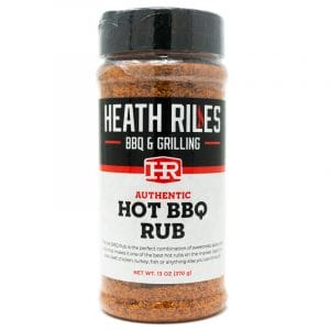 Heath Riles HOT BBQ RUB - 16 oz.