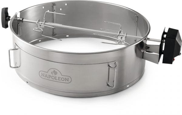 Napoleon Charcoal Kettle Pizza Oven and Rotisserie Kit - 22" (57 cm) for NK22 & PRO22