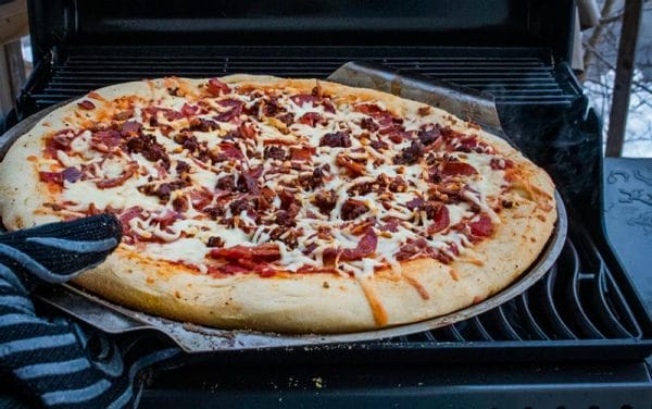 Napoleon 14" Stainless Steel Pizza Pan - Image 2