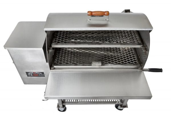 Pitts and Spitts Maverick Stainless Steel 850 Wood Pellet Grill - Image 2