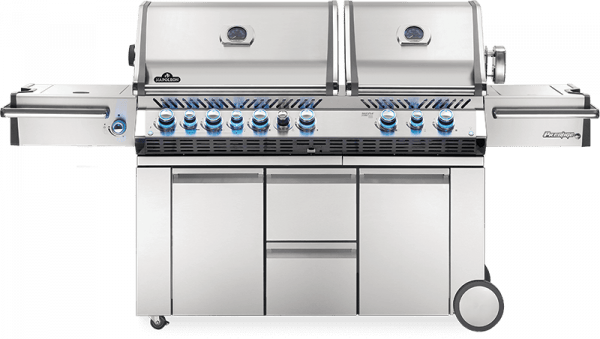 Napoleon PRESTIGE PRO 825RSBI, LP Gas with Power Side Burner, Infrared Rear and Bottom Burners