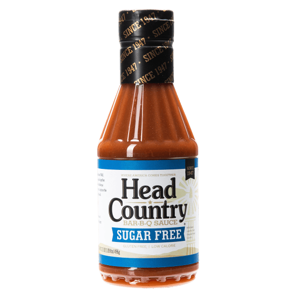 HEAD COUNTRY SUGAR FREE ORIGINAL BAR-B-QUE SAUCE 17.5 oz.