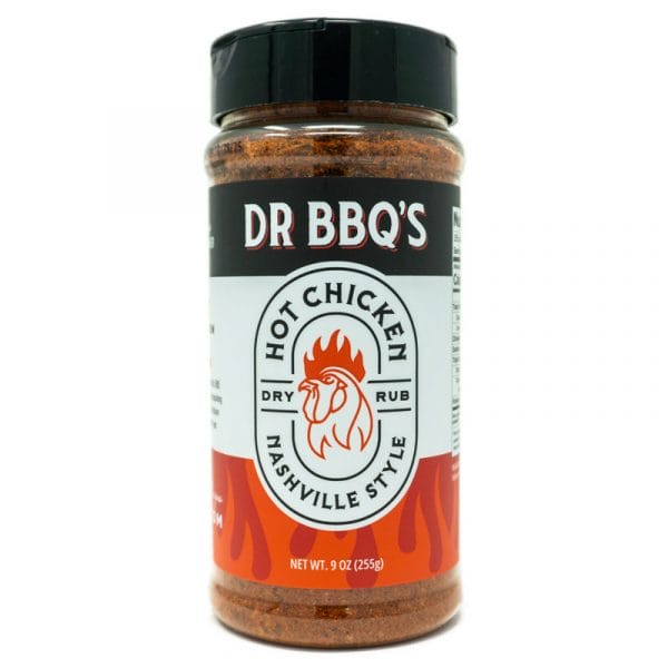 Dr. BBQ's Nashville Hot Chicken Dry Rub - 10 oz.