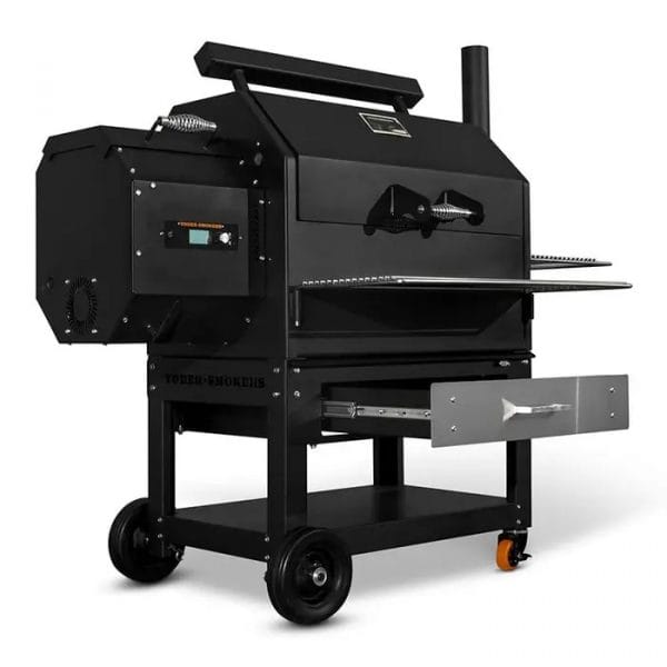 Yoder Smokers YS640S Pellet Grill with Storage Drawer Assembly