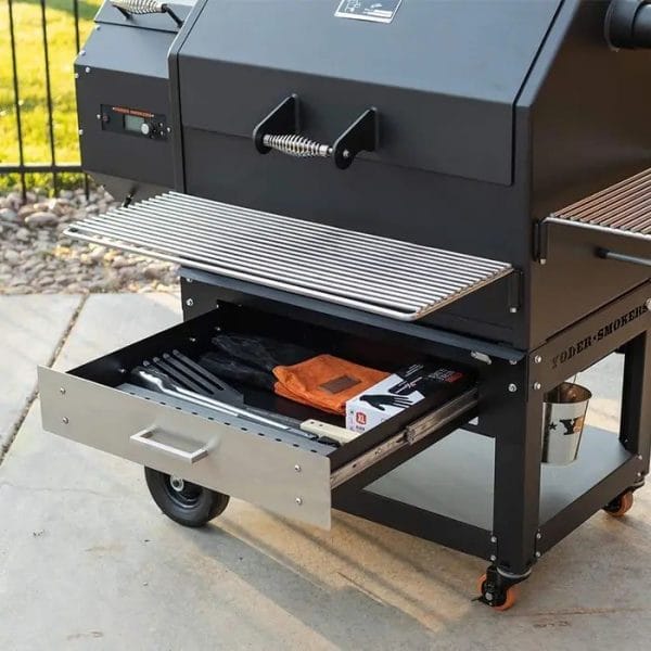 Yoder Smokers YS640S Pellet Grill with Storage Drawer Assembly - Image 9
