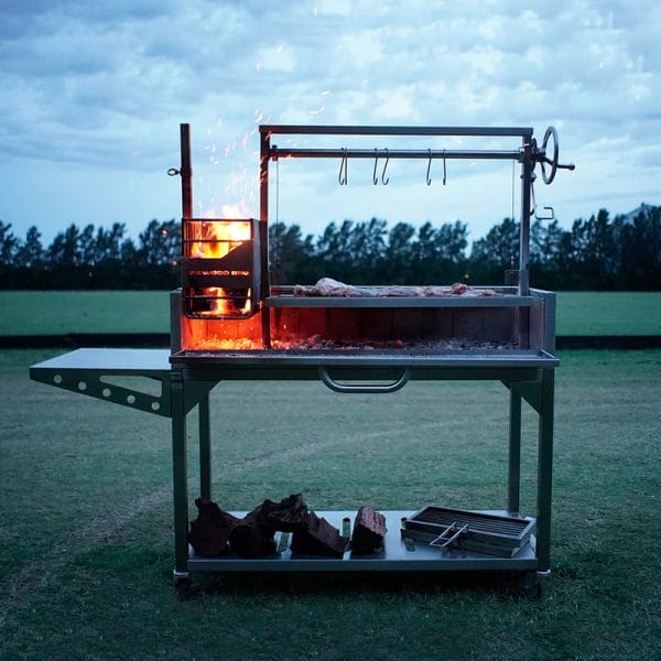 Tagwood BBQ Argentine Santa Maria Wood Fire & Charcoal Grill | BBQ03SS - Image 4