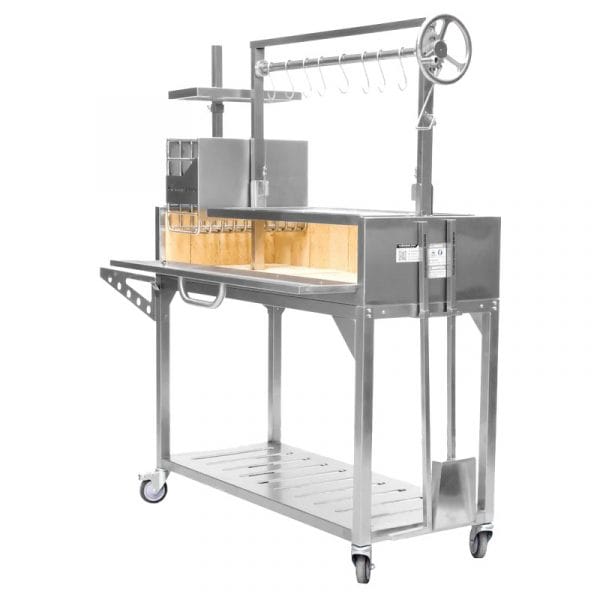Tagwood BBQ Argentine Santa Maria Wood Fire & Charcoal Grill | BBQ03SS - Image 6