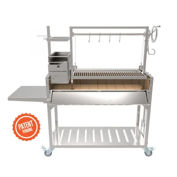 Tagwood BBQ Argentine Santa Maria Wood Fire & Charcoal Grill | BBQ03SS - Image 5