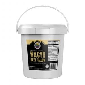 Cornhusker Kitchen Gourmet Premium Rendered WAGYU Beef Tallow -1.5 lbs.