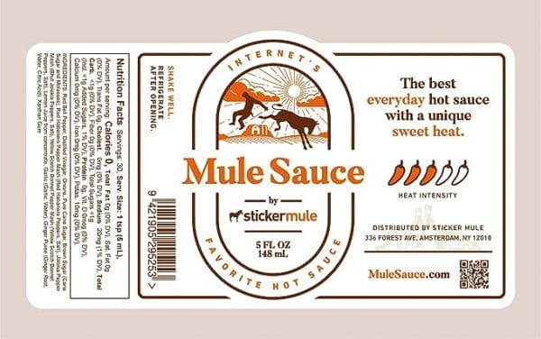 Mule Sauce by Stickermule - 5 fl. oz. - Image 4