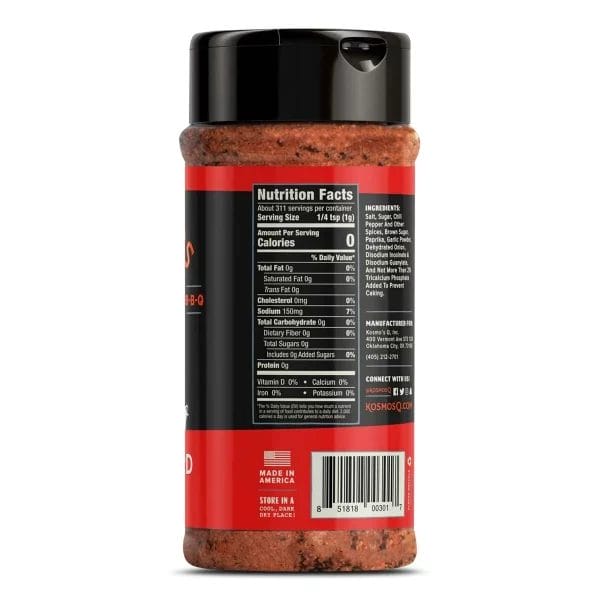 Kosmos Q Dirty Bird Rub - 16 oz. - Image 3