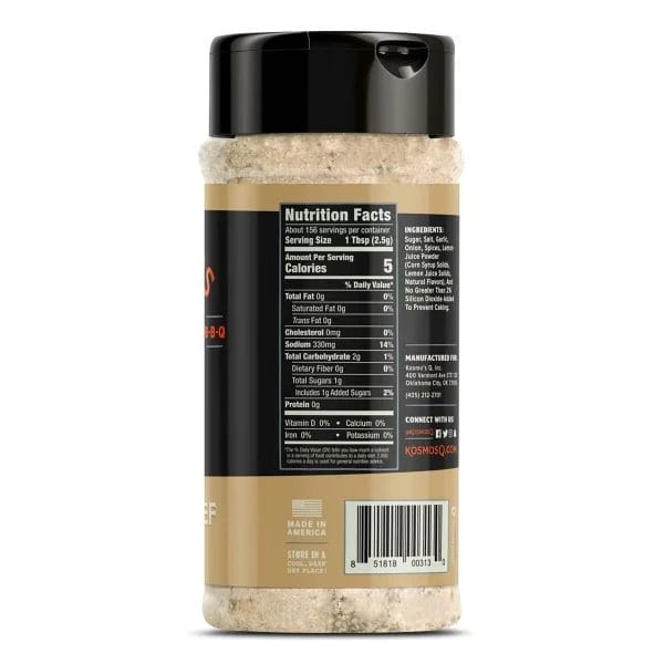 Kosmos Q Texas Beef Rub  13.8 oz. - Image 3