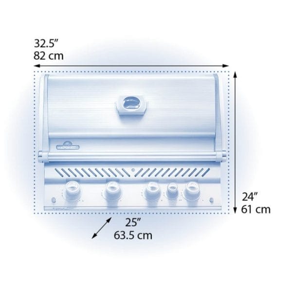 Napoleon Built-In Grill Cover PP and Prestige 500 - Image 2