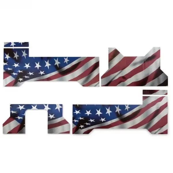 Yoder YS 640S American Flag Wrap - Image 3
