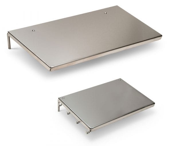 Yoder Smokers YS 480 Slip On (Overlay) Stainless Steel Shelves (Front and Side)